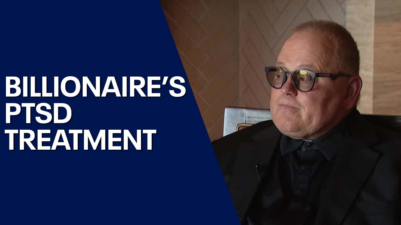 Billionaire treats PTSD with illegal psychedelics