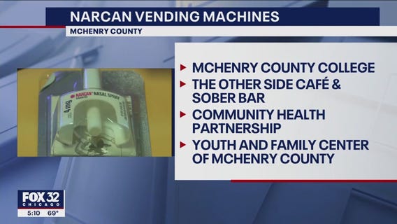 McHenry Country installs Narcan vending machines
