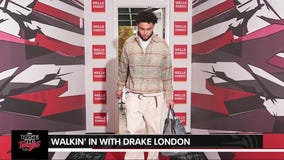 Falcons fits shine with flannel, customs and a jersey mystery