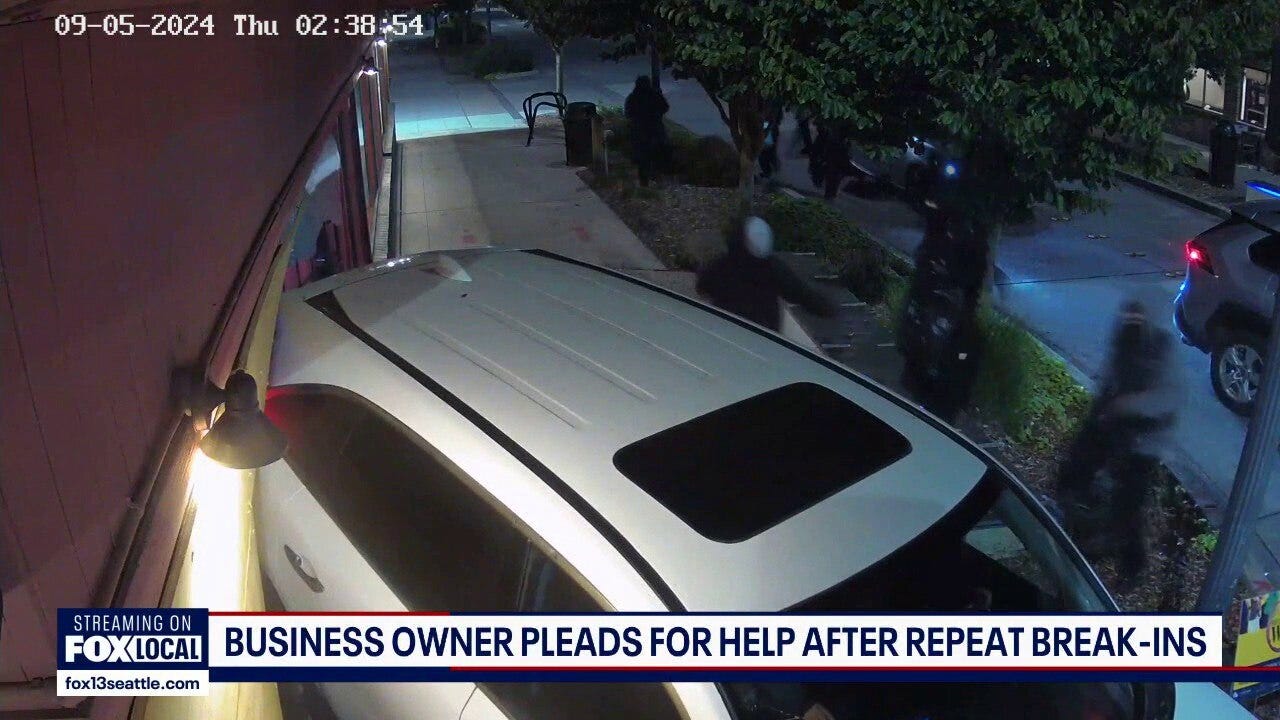 Redmond business owner seeks help after repeated smash-and-grabs
