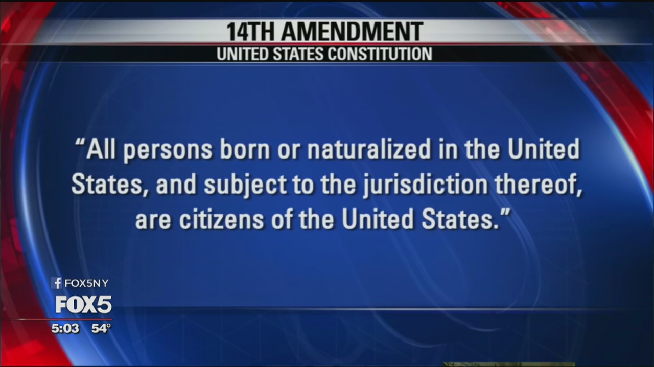 Trump seeks to end birthright citizenship