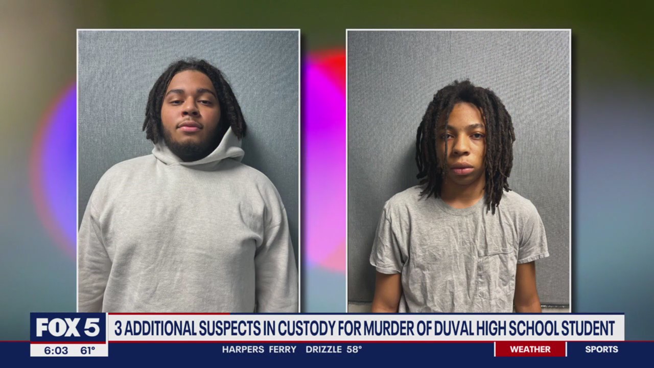 3 additional suspects in custody for murder of DuVal High School ...