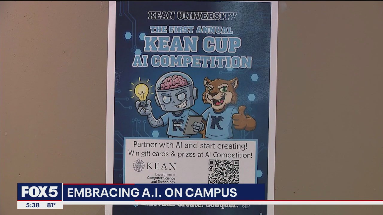 NJ university offering degree in AI