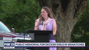 Public memorial held for Paityn, Evelyn, and Olivia Decker