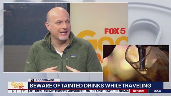 Beware of tainted drinks while traveling