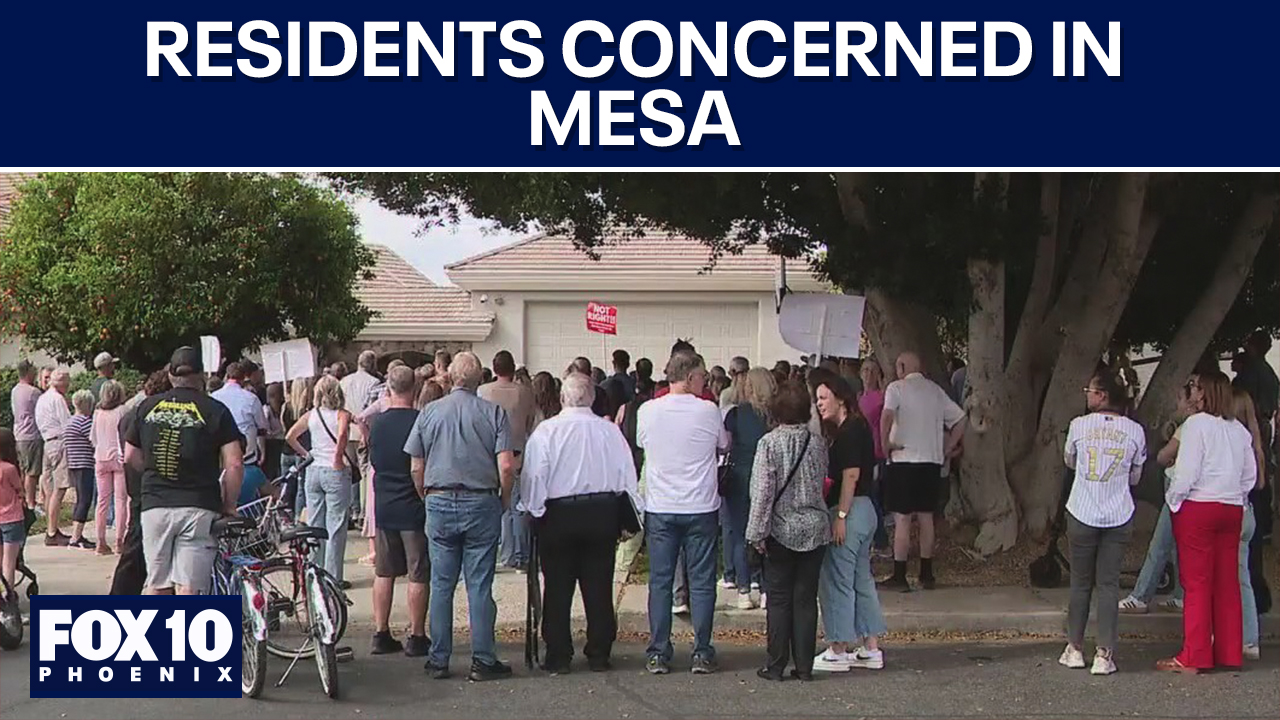 Mesa residents oppose behavioral health facility