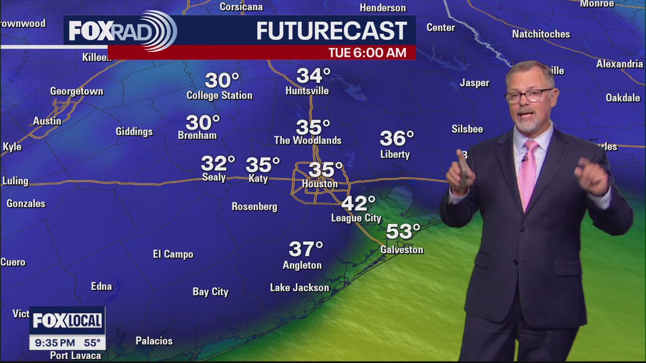 Houston weather: December 7 overnight forecast