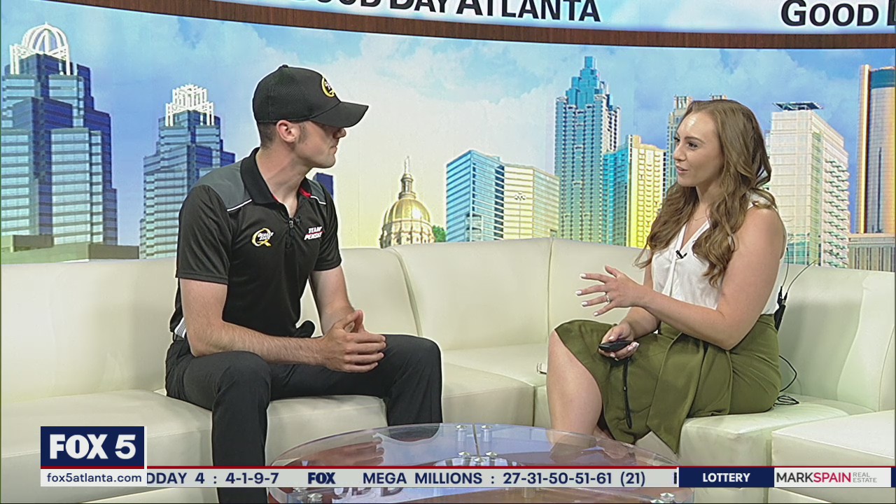 Good Day Atlanta: Austin Cindric previews the Quaker State 400
