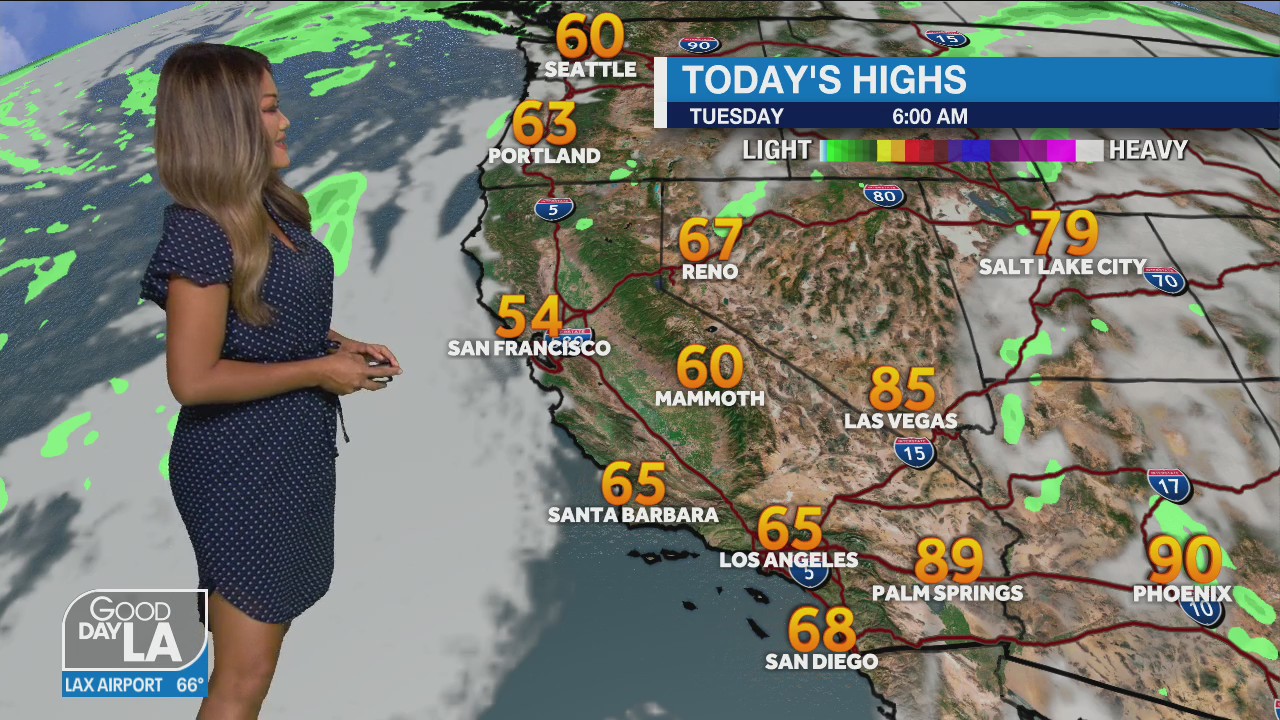 Weather forecast for Tuesday, July 20