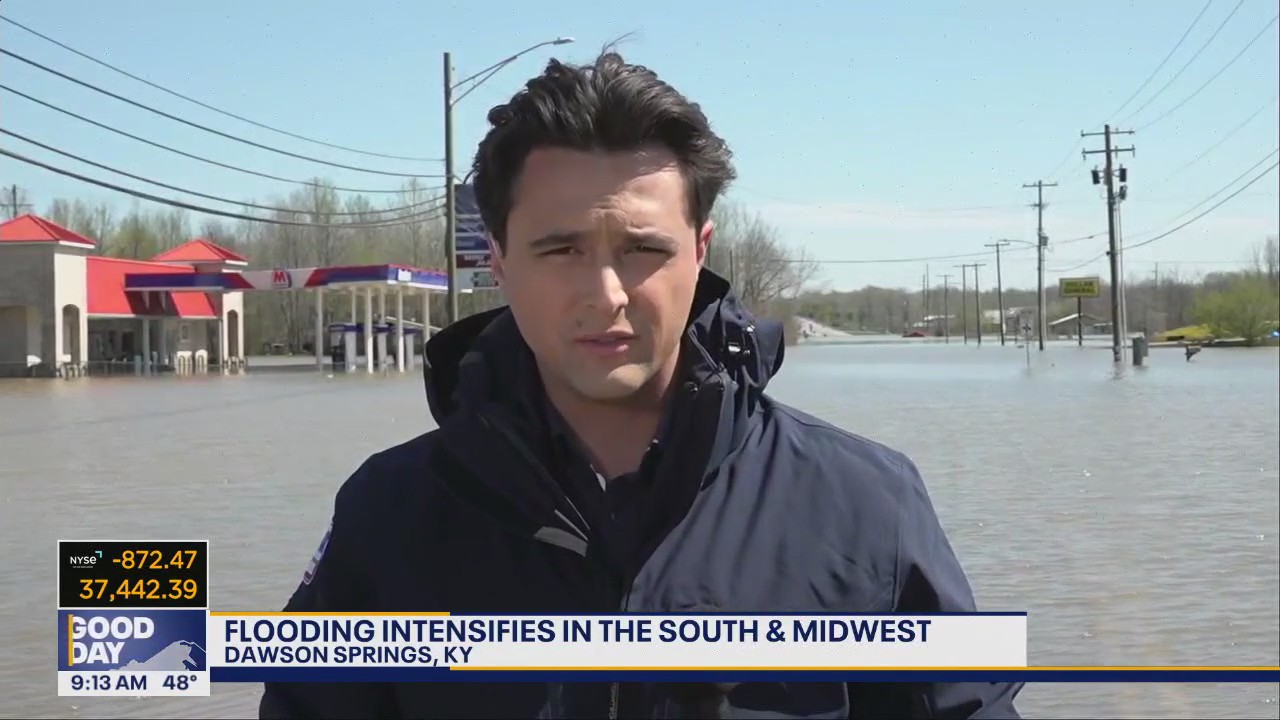 Flooding intensifies in South and Midwest US