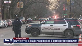 University of Chicago police officer shoots gunman who opened fire in Hyde Park