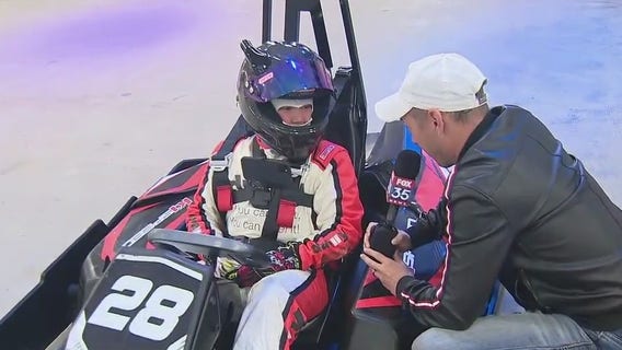 10-year-old "Flash": One of the best electronic go-kart drivers in the U.S.