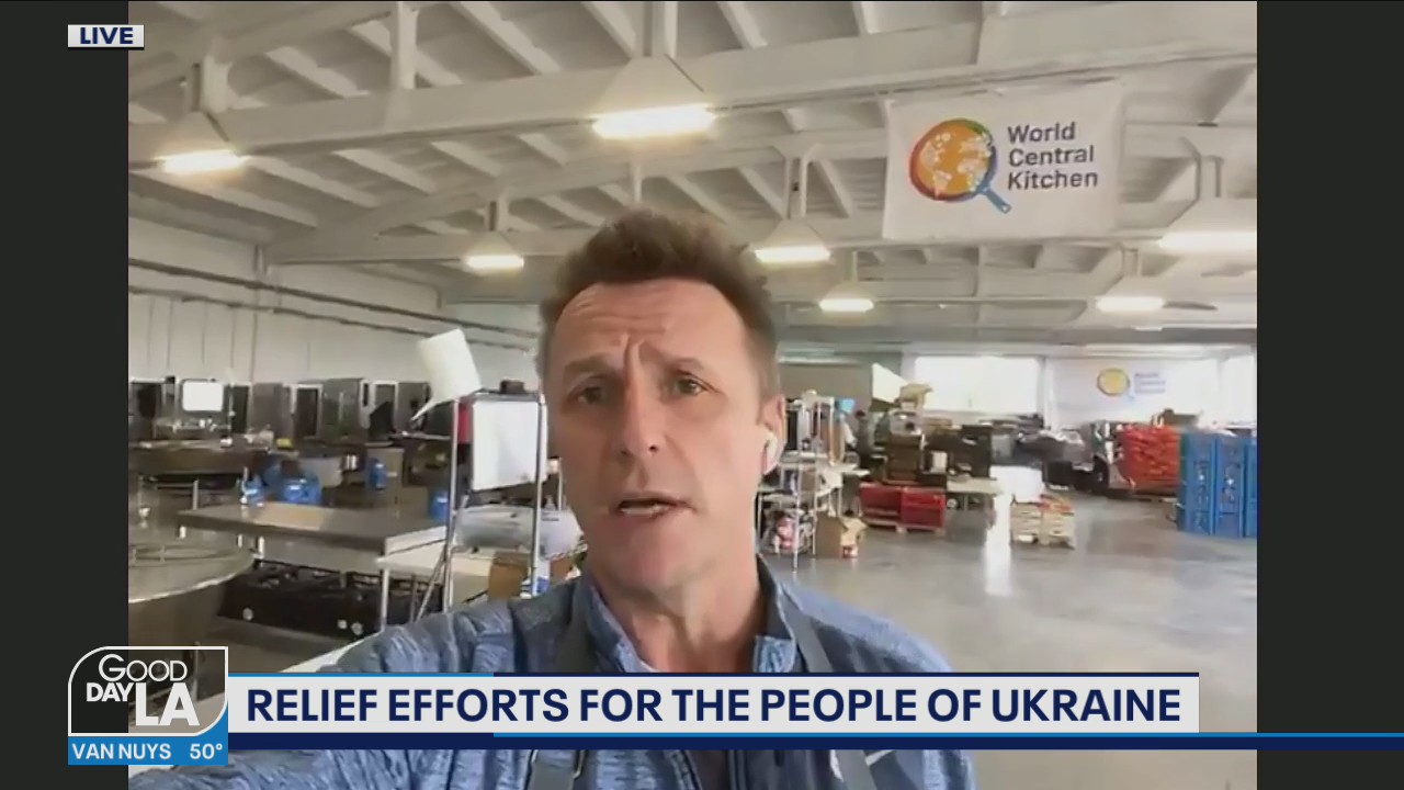 Chef Marc Murphy in Poland with World Central Kitchen