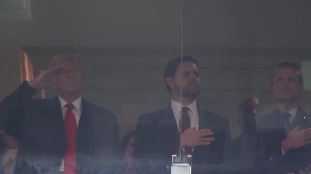 Trump, Vance attend Army-Navy game in Maryland