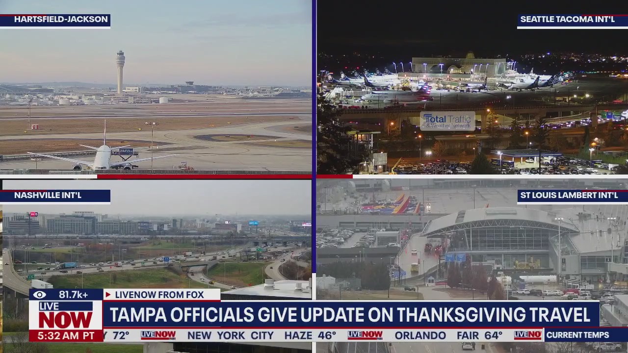 What will airport travel look like for Thanksgiving?