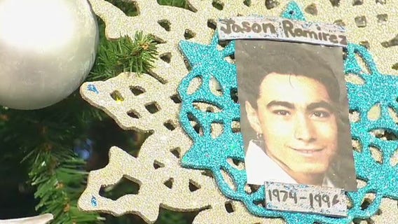 Memorial Christmas tree remembers victims of homicide