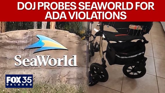 DOJ investigates SeaWorld over potential ADA violations