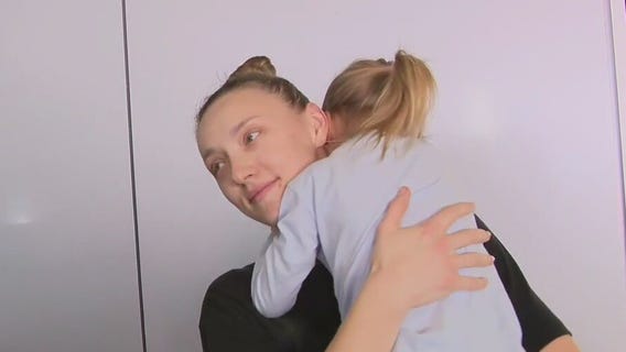 Ukrainian refugees arrive at LAX amid Russian invasion back home