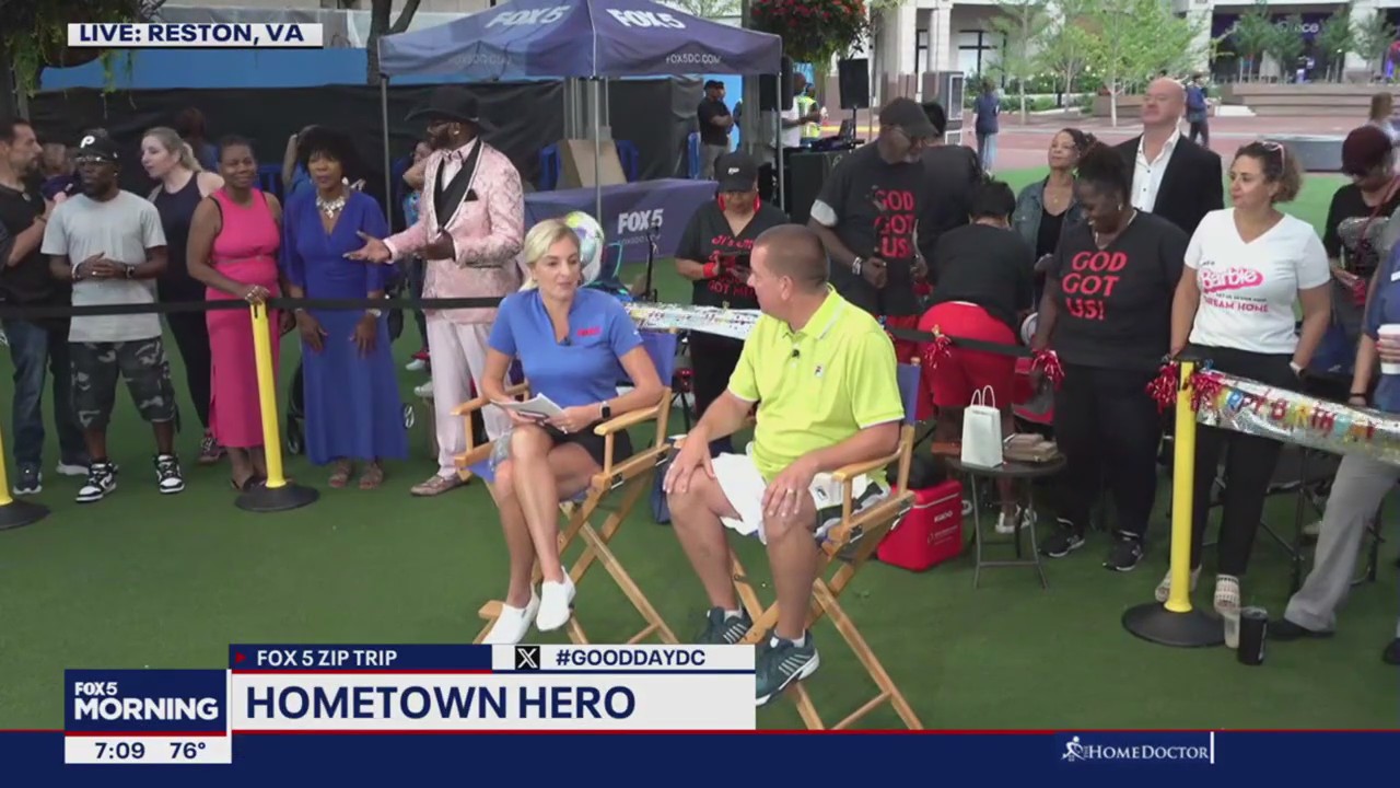 Hometown Hero in Reston!