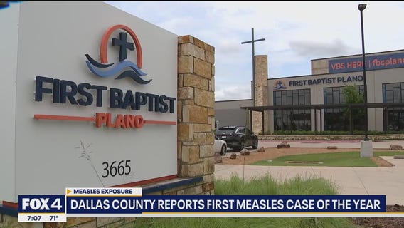 Dallas measles patient visited church, coffee shop