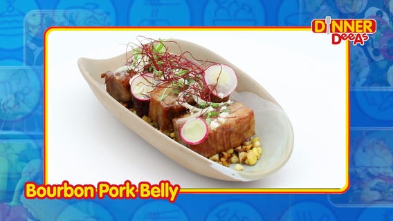 Bourbon Pork Belly | Dinner DeeAs