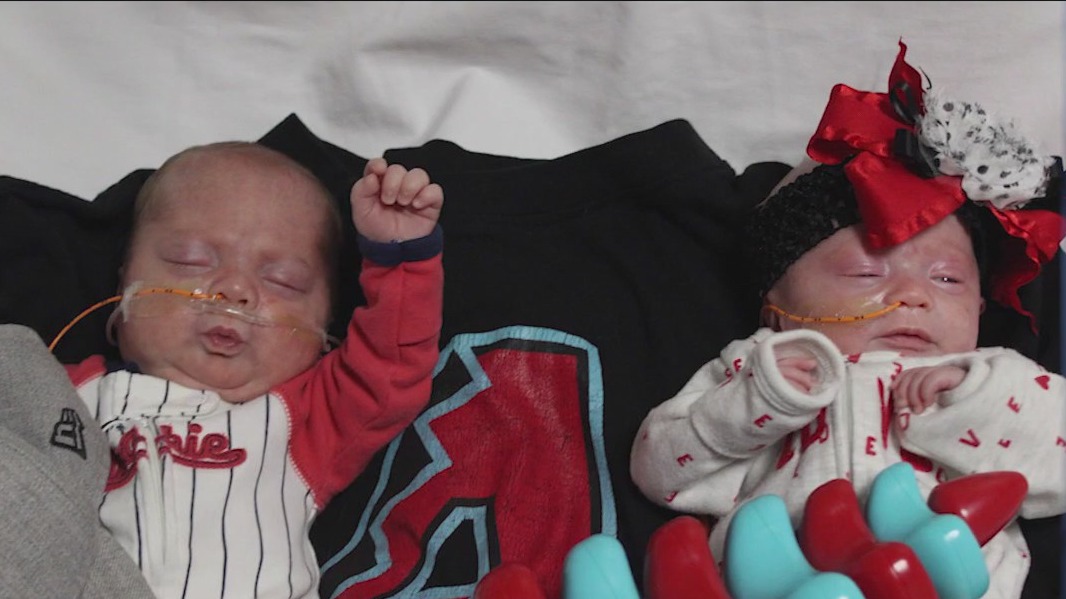 NICU babies in Scottsdale ready for D-backs season