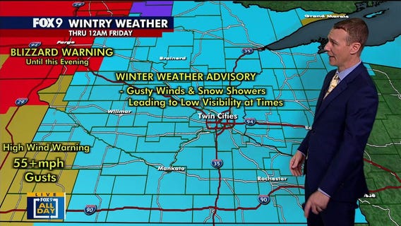 MN weather: Dropping temps and icy surfaces [12:45 p.m. update]
