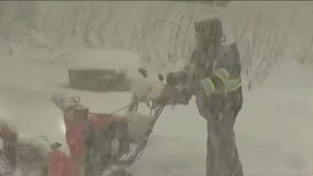 Dangerously cold wind chills stretch across the US