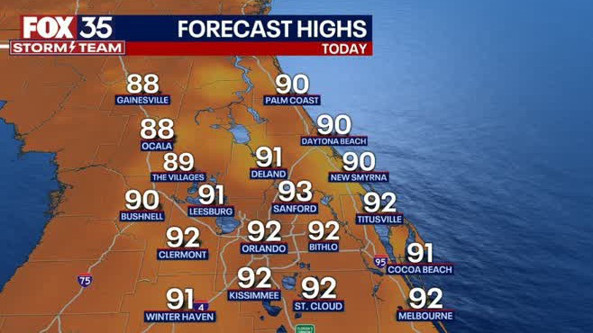 Orlando Weather Forecast: August 17, 2023