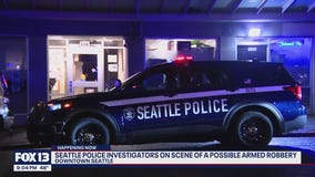 Seattle police investigate possible armed robbery