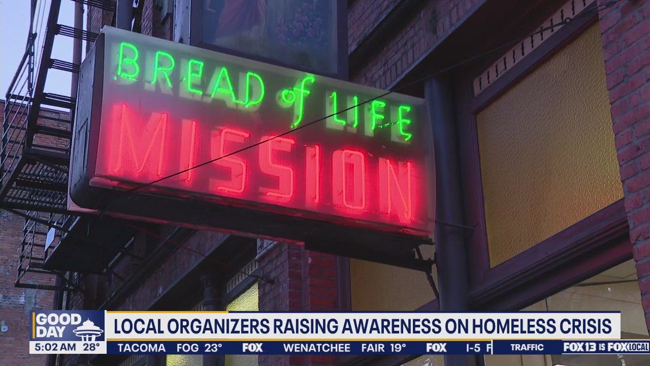 Organizers raising awareness on homeless crisis in Seattle
