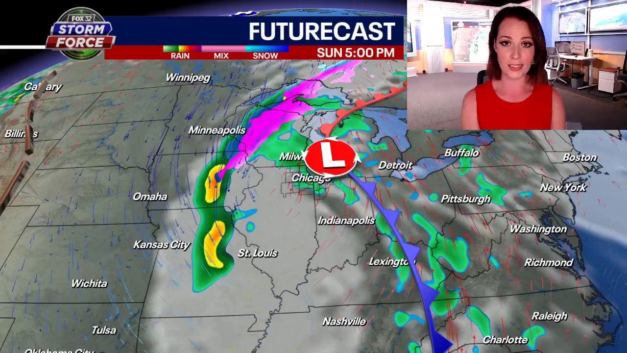 Chicago weekend cold front will drop temps in a big way