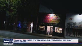 Woman arrested after stabbing three people at Tacoma, WA bar