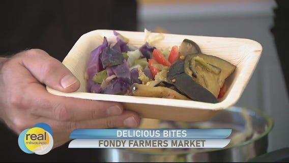 Delicious Bites cooking demonstrations at Fondy Farmers Market