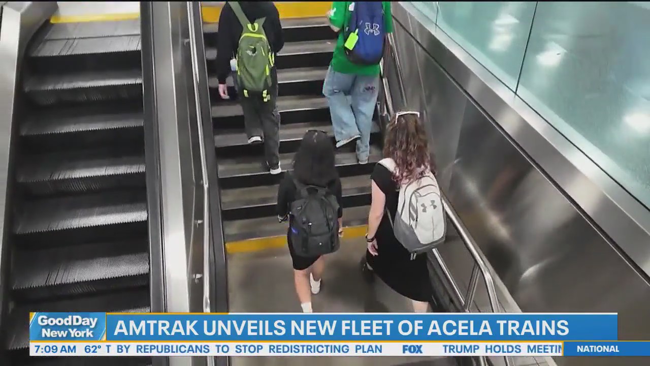 Amtrak reveals new Acela trains ahead of busy holiday weekend: Travel forcast
