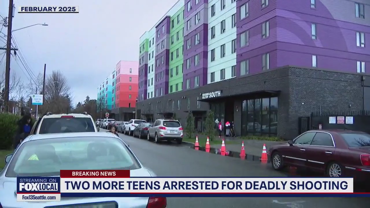 2 more teens arrested for deadly Tacoma shooting
