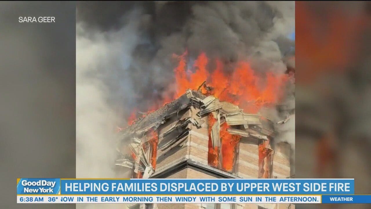 Upper West Side community rallies after fire displaces 46 residents