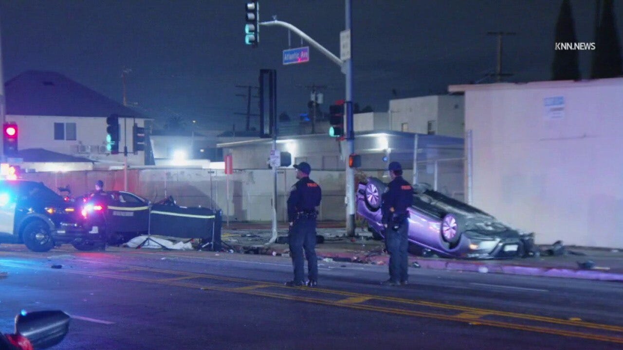 Driver arrested after two fatal crashes 