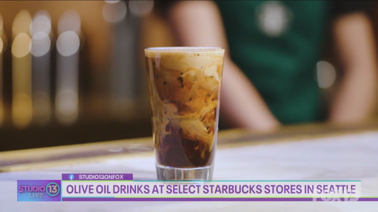Olive oil-infused drinks available at 75 Starbucks stores in Seattle