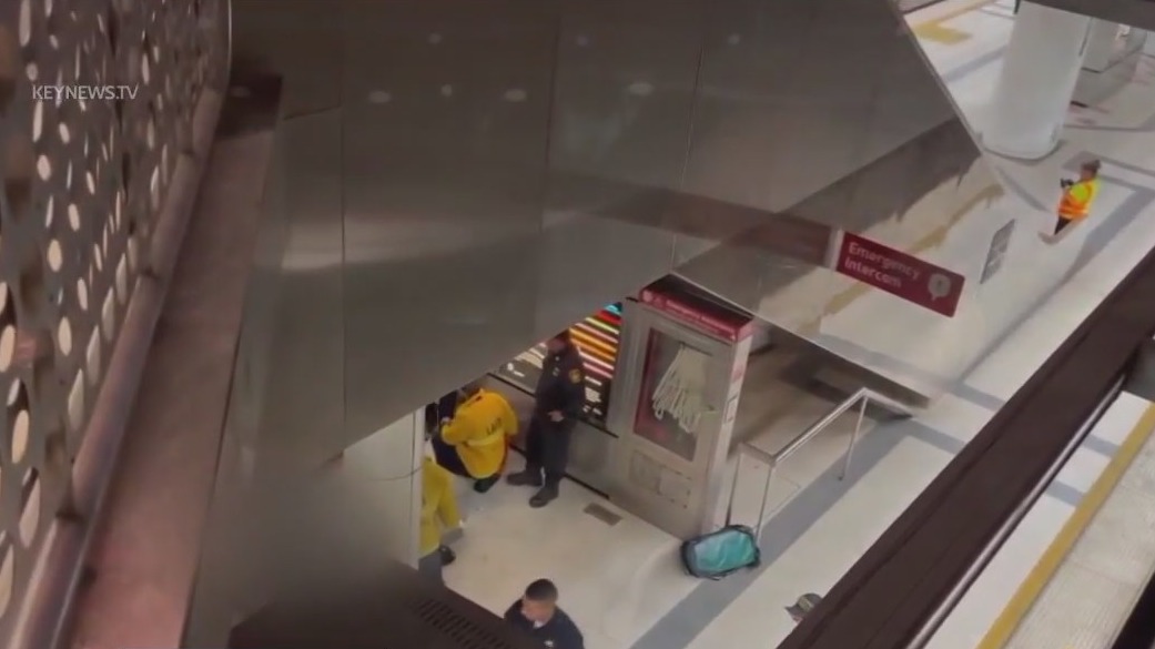 1 dead in LA Metro platform stabbing