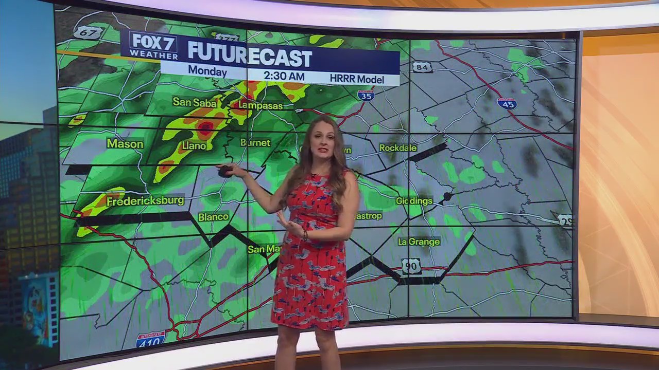 Austin weather: Severe storms possible