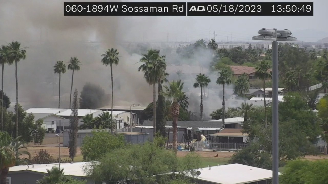 House fire spreads in Mesa