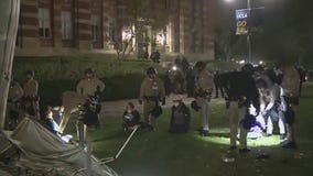 College protests must remain peaceful, Biden says