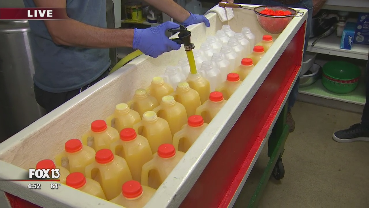 Fresh juice is a family tradition