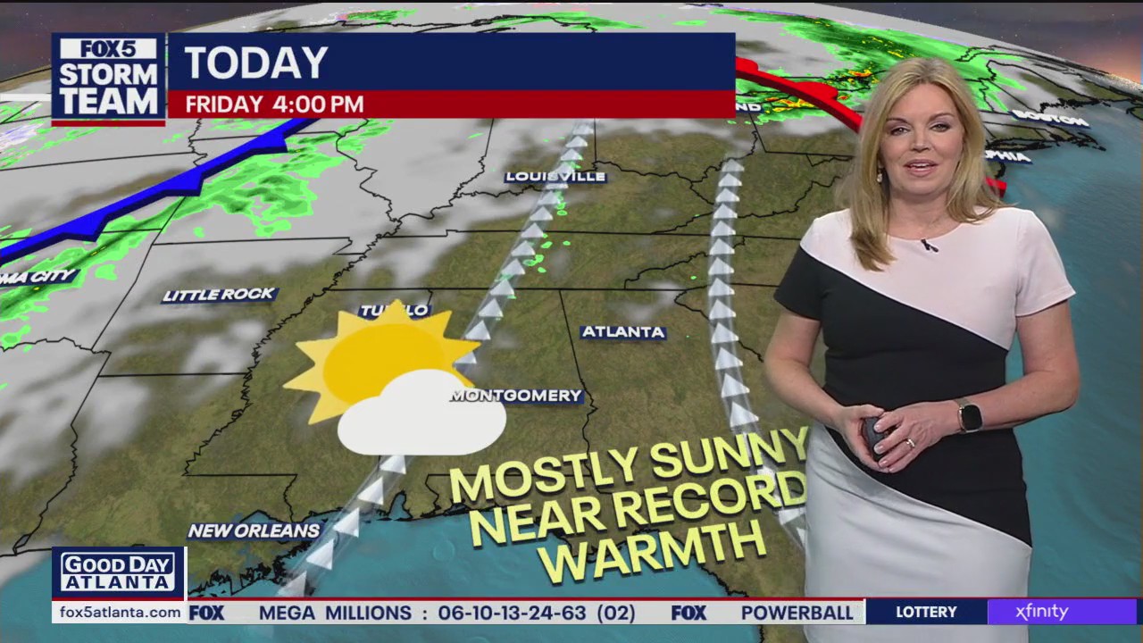 Friday morning weather forecast | FOX 5 Atlanta