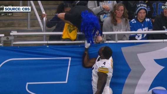 Lions fan grabbed by DK Metcalf addressing altercation