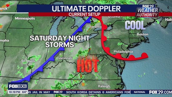 Weather Authority: Friday 10 p.m. forecast