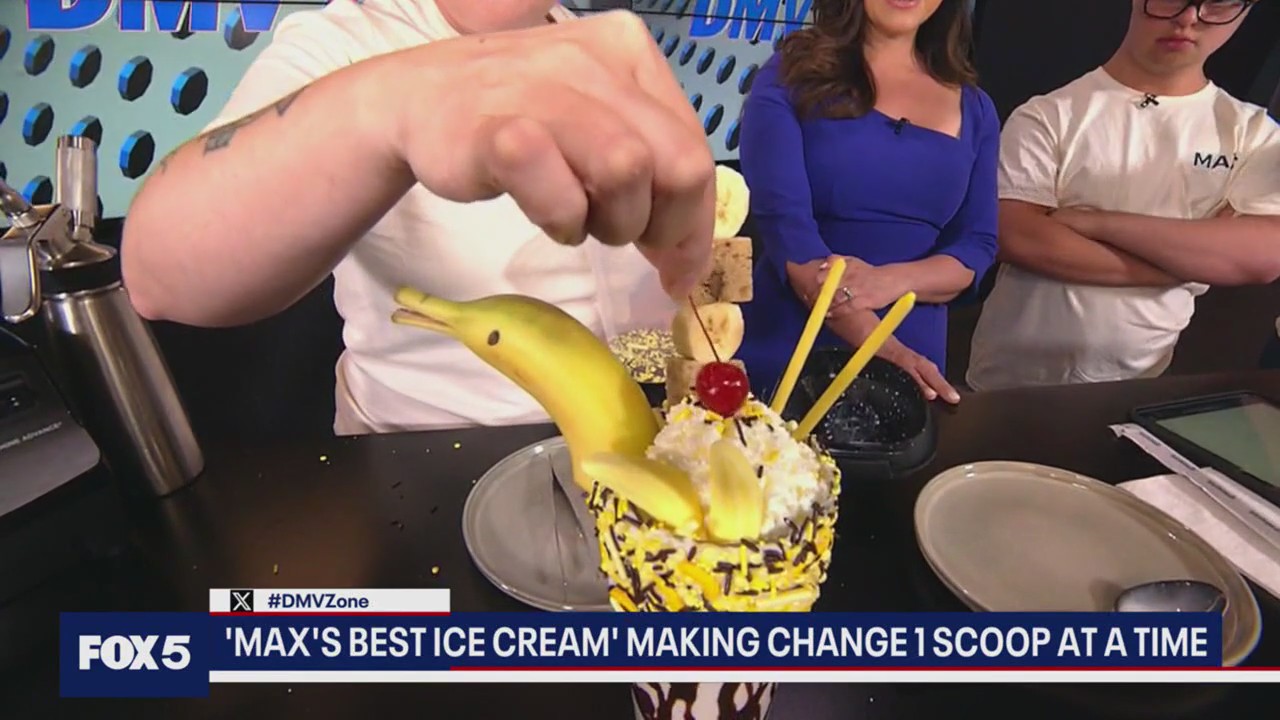 'Max's Best Ice Cream' making change one scoop at a time