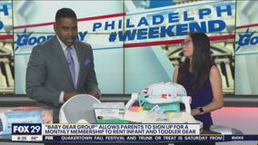 Baby Gear Group allows parents to subscribe to monthly member to rent baby, toddler gear