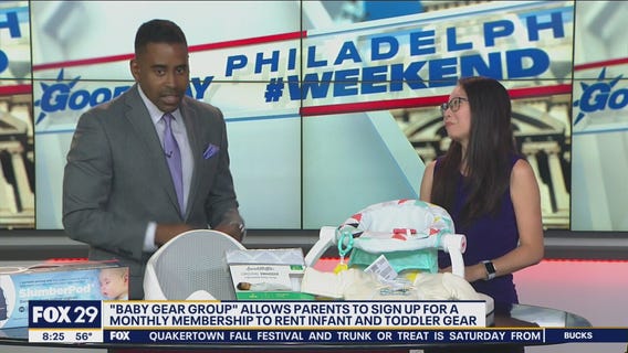 Baby Gear Group allows parents to subscribe to monthly member to rent baby, toddler gear